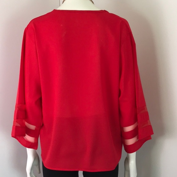 Seeing Red Blouse - Picture 5 of 6